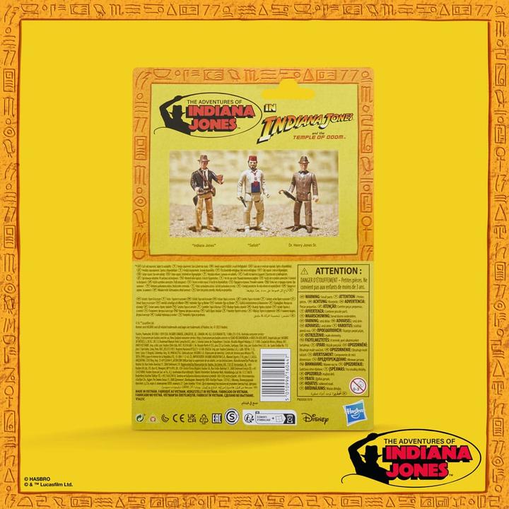 Image du produit Hasbro Indiana Jones Retro Collection figurine Dr. Henry Jones Sr (La Dernière Croisade) 10 cm