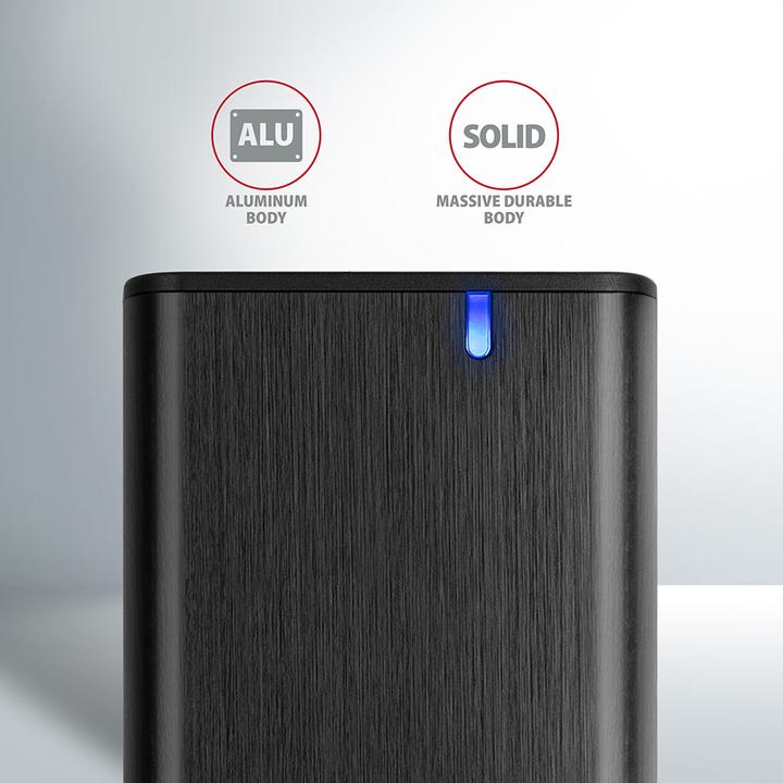 Actual product image Axagon EEM2-SBC external enclosure for M.2 SSDs USB-C 3.2 Gen 2 (M.2)