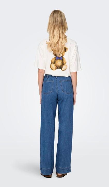 Produktbild Only ONLJUICY-WAUW Hohe Taille Weiter Beinschnitt Jeans Jeans mit weitem Bein (32)