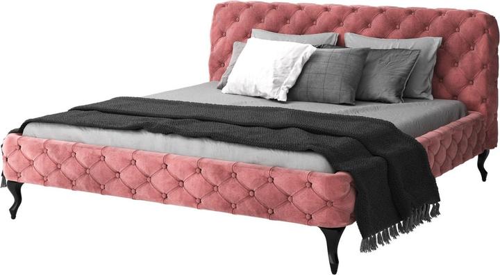 Kare Design Bett Desire Velvet Rose 180x200cm (180 x 200 cm)