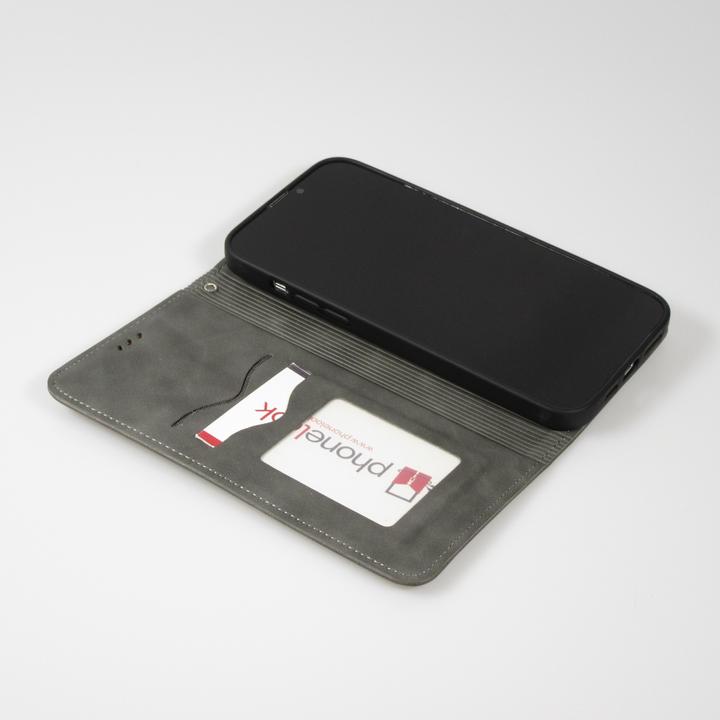 Immagine prodotto PhoneLook Custodia in pelle Flip Wallet Vintage con chiusura magnetica e porta carte di credito (Apple iPhone 15 Pro Max)