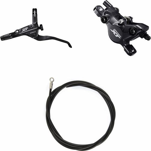 Actual product image Shimano Disc brake XT BR-M8100 Postmount, 1000 mm (Rear brake, Brake kit, 2)