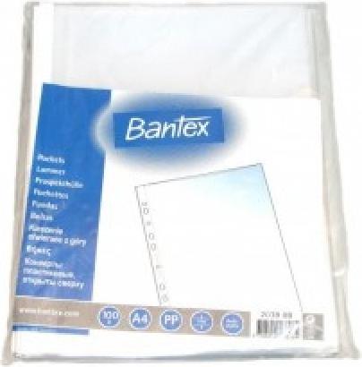 Produktbild Bantex Chartek, mit Löchern, a4+, 100 µm, Packung mit 50 Stück