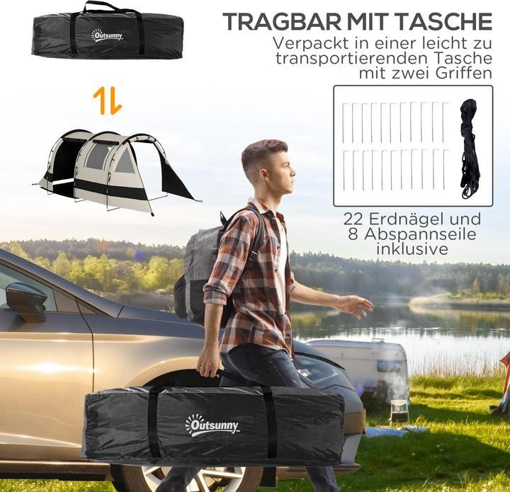 Actual product image Jamb Tunnelzelt (Tunnel tent, 8.20 kg, 5 persons)