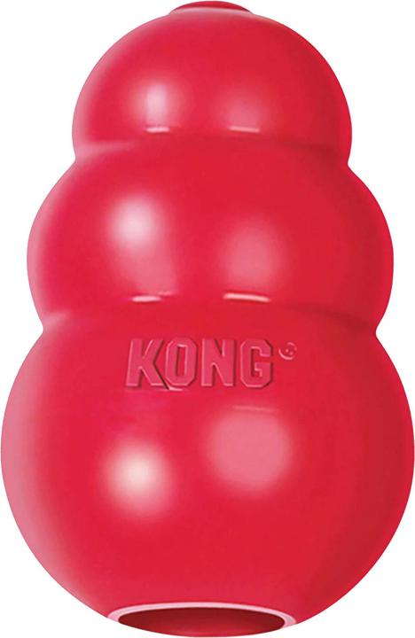 KONG Classique (Apporter, Jouet alimentaire pour chien, Jouet à mâcher pour chien)