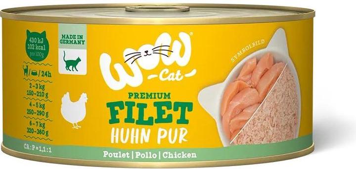 Produktbild WOW Hühnerfilet, 70g (Adult, 1 Stk., 70 g)