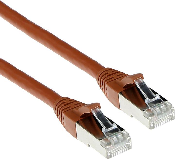 Immagine prodotto FB2202 2m Cat6a SF/UTP (S-FTP) Cavo di rete marrone (S/FTP, CAT6a, 2 m)