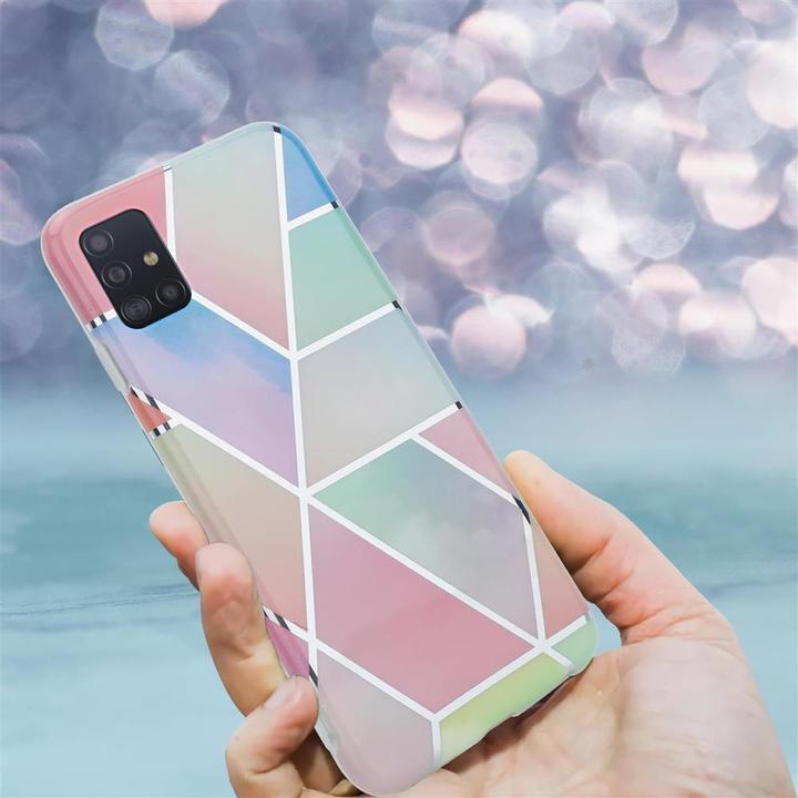Produktbild Cadorabo IMD TPU Bunter Marmor Cover (Samsung Galaxy M40s)