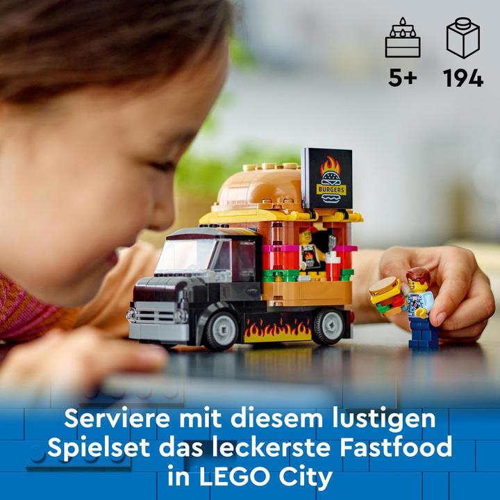 Actual product image LEGO Burger Truck (60404, LEGO City)