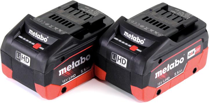 Actual product image Metabo RM 36-18 LTX BL 46 Cordless lawn mower 36 V ( 2x 18 V ) 46 cm brushless + 2x battery 5.5 Ah - (Rechargeable battery operated)