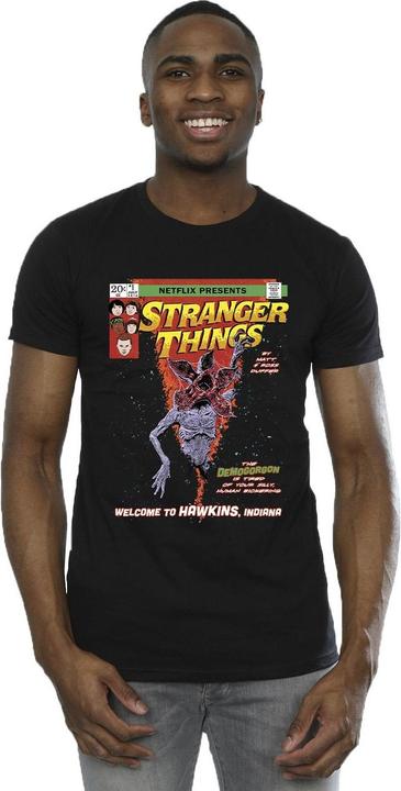 Immagine prodotto Netflix Stranger Things Comic Cover Maglietta Uomo (M)