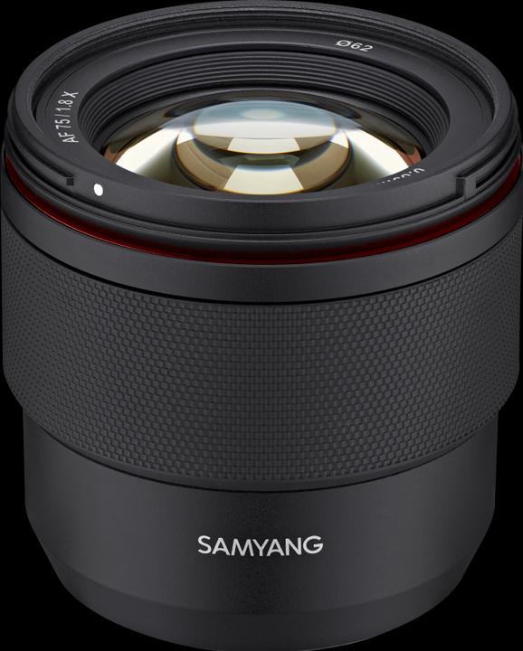 Actual product image Samyang AF 75mm f/1.8 FE, Sony E (Sony E, full size)