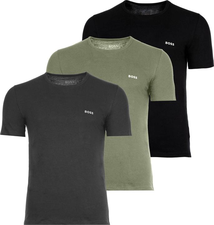 Oliv, Schwarz, Grau