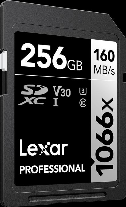Immagine prodotto Lexar Scheda SDXC 256GB Professional 1066x UHS-I V30 U3 (256 GB, SDXC, U1, UHS-I)