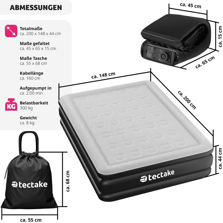 Image du produit tectake AirDreams (148 x 200 cm)