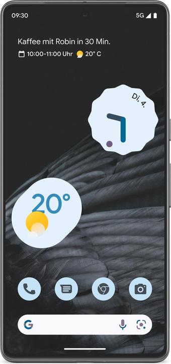 Actual product image Google Pixel 7 Pro (256 GB, Obsidian, 6.70", SIM + eSIM, 50 Mpx, 5G)
