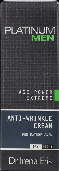 Produktbild Dr Irena Eris Platinum Men Age Power Extreme Anti-Wrinkle Cream Anti-Wrinkle Cream For Scores (50 ml, 24h Creme)