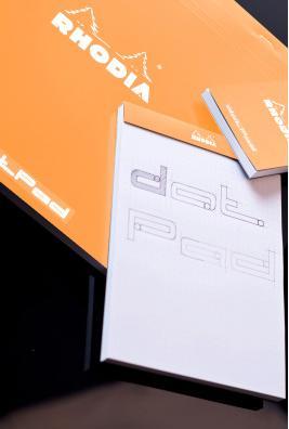 Actual product image Rhodia dot pad (12 x 8.5 cm, Special ruling, Soft cover)