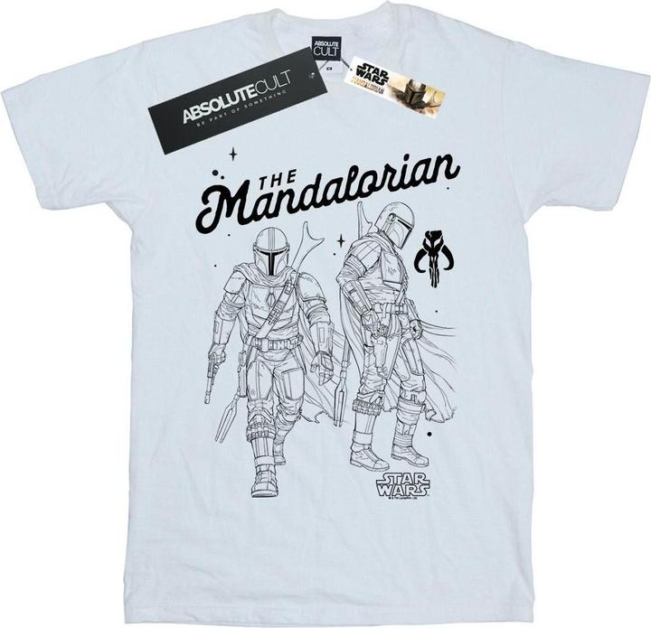 Image du produit Star Wars - T-shirt THE MANDALORIAN HUNTER PROFILE - Homme (M)
