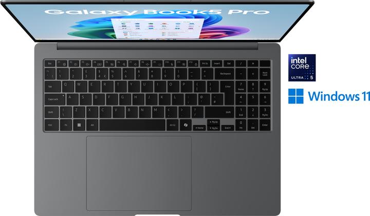 Actual product image Samsung Galaxy Book5 Pro (16", Intel Core Ultra 5 226V, 16 GB, 512 GB, DE)