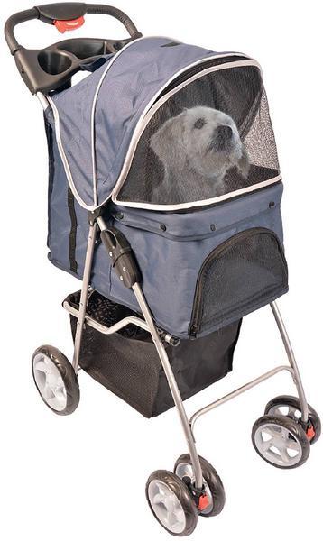 Produktbild Duvoplus Pet Buggy, 4 RÃ¤der, 80x46x100cm (Hund, Katze, Faltbar)