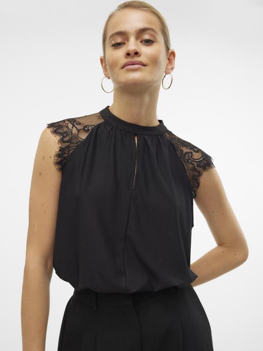 Produktbild Vero Moda Spitzenverziertes Oberteil ohne Ärmel (XL)