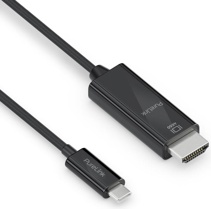 Image du produit Purelink Câble IS2201-010 USB Type-C - HDMI, 1 m, noir (1.10 m, HDMI)