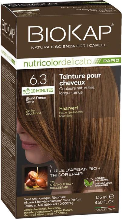 Image du produit Bio Partner Nutricolor Delicato Rapid blond foncé doré (Blond doré foncé)