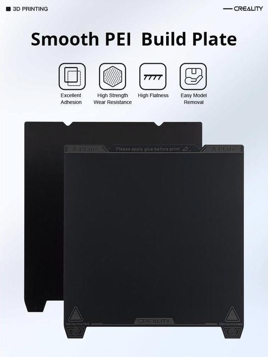 Image du produit Creality Plateforme d'impression K1 Plaque de construction fine en PEI (Lit d'impression)