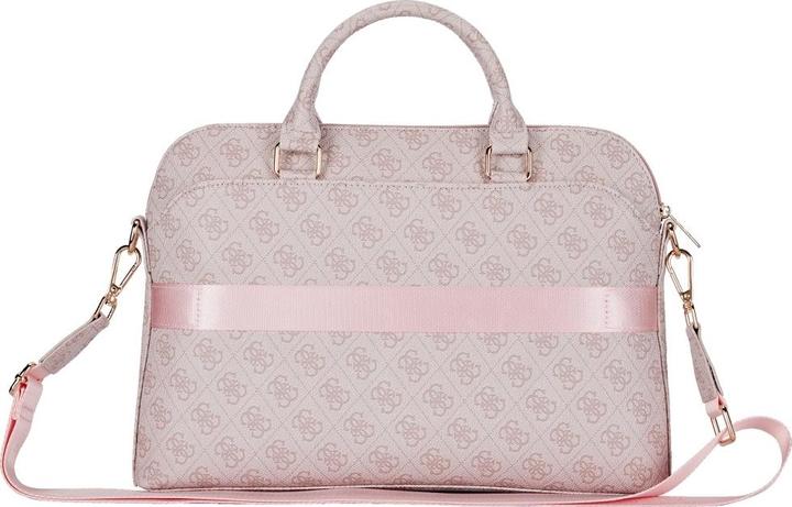 Immagine prodotto Guess Bag 4G Zipper Pocket Triangle Logo 15" pink (15")