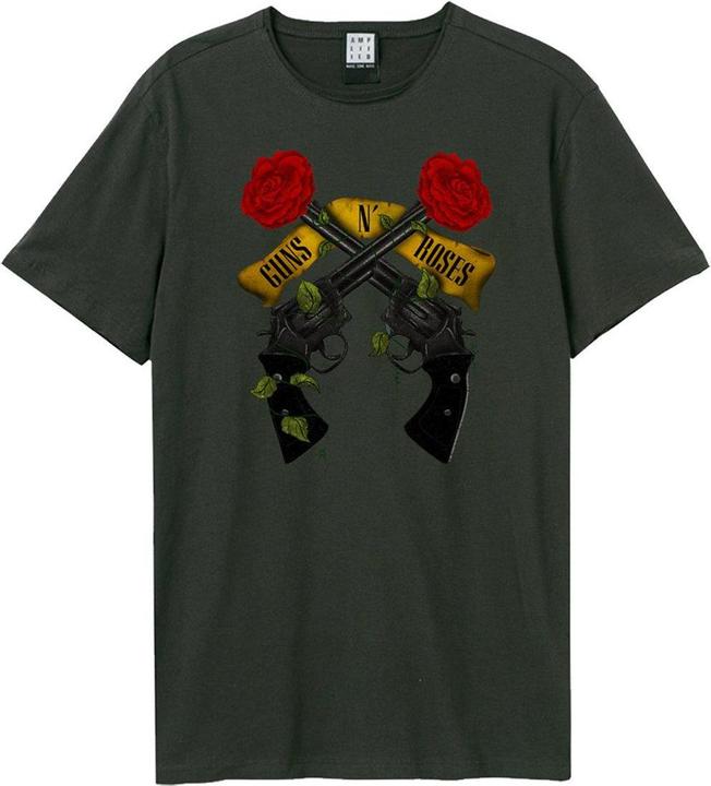 Amplified Erwachsene Schiessen Guns N Roses TShirt