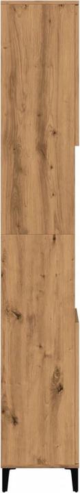 Produktbild VidaXL Badschrank Hochschrank Badezimmerschrank Badmöbel Schrank Artisan-Eiche