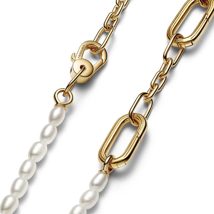 Immagine prodotto Pandora Collana di perle Me Link (Metallo, Dorato, 45 cm)