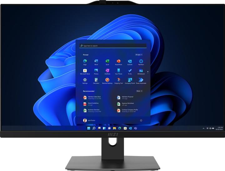 Productafbeelding MSI AM272P 12M i7-1255U 16G/512G/W11P zwart (Intel Core i7-1255U, 16 GB, 512 GB, Intel Iris Graphics)
