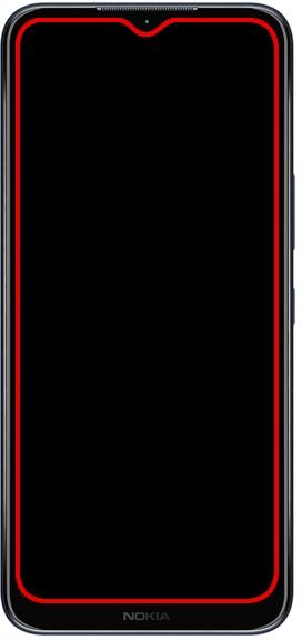Actual product image Mobilize Glass (1 Piece, Nokia G11 Plus)