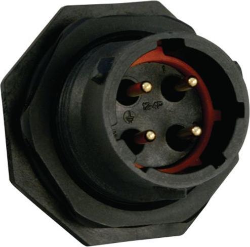 Image du produit Eaton Fiche d'appareil UTS, fiche, 4 Nombre de contacts, 16A, 300V, IP68 / IP69K