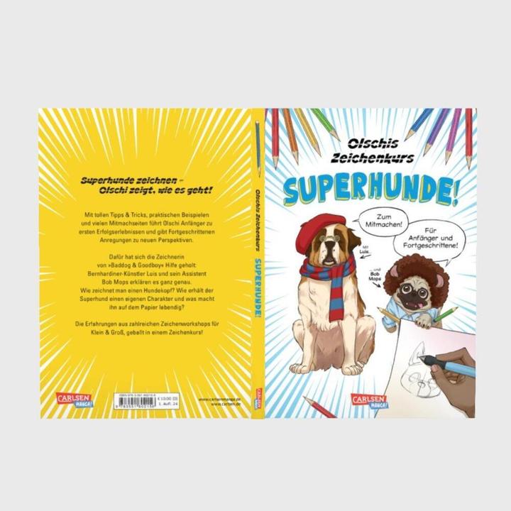 Image du produit Olschis Zeichenkurs: Superhunde! (Allemand, Olschi, 2024)