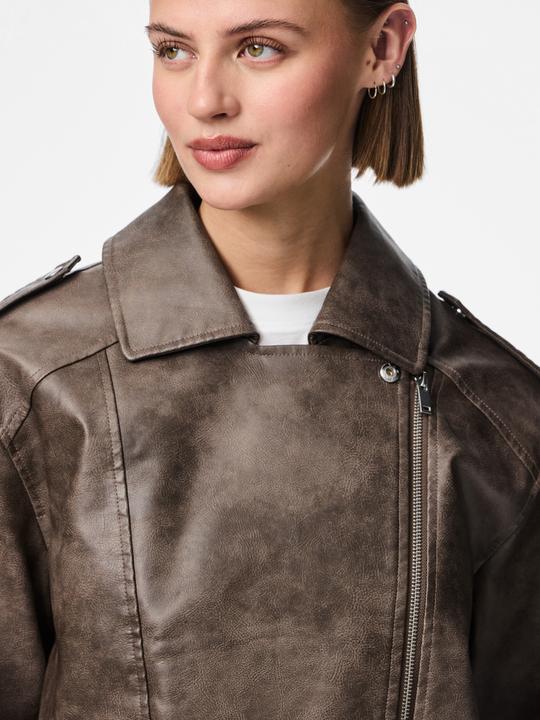Actual product image Pieces PCSADIE Kunstlederjacke (S)