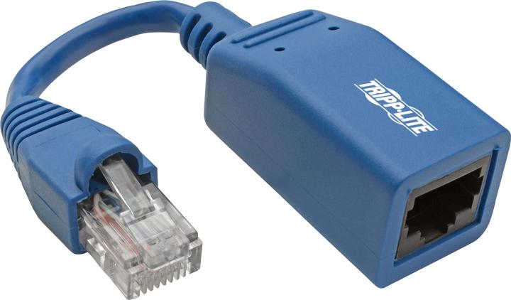 Eaton Adattatore cavo console Rollover per CISCO RJ45 M/F Blu 12,7 cm 5 pollici (UTP, CAT6, 12.70 m)