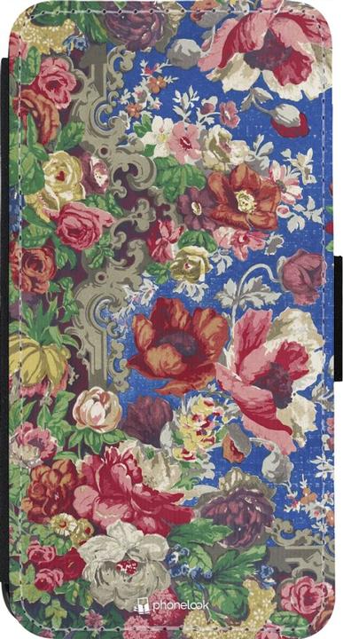 Immagine prodotto PhoneLook Cover Portafoglio nero Vintage Art Flowers (Apple iPhone 13 Pro)