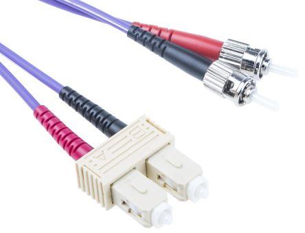 Image du produit Rs Pro Câble patch 50 SC-ST OM3 DX 2m (2 m)