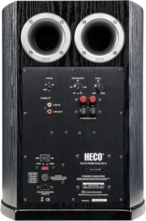 Produktbild Heco Victa Prime SUB 252A (1 Stk., 200 W)