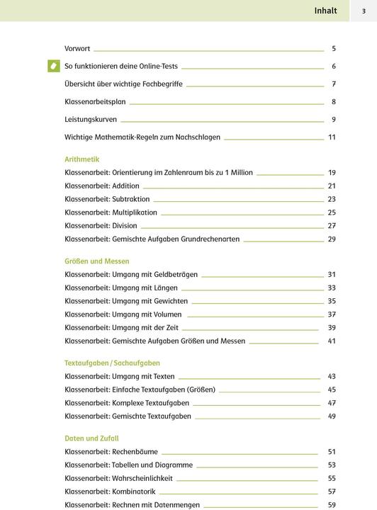 Produktbild Sicher ins Gymnasium: Klassenarbeitstrainer für den Übertritt Mathematik 4. Klasse (Deutsch, 2023)
