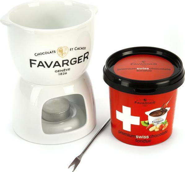 Image du produit Favarger HERITAGE Kit fondue au chocolat 300 g (1060 g)