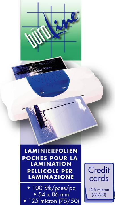 Produktbild BüroLine Laminier-Folien - Standard (Spezial, 100 Stück, 125 µm)