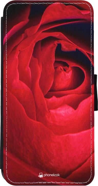 Produktbild PhoneLook Hülle Wallet schwarz Valentine 2022 Rose (Apple iPhone 11)