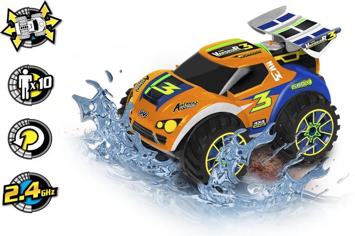 Image du produit Nikko 10011 Nano VaporizR 3, Voiture RC télécommandée, Véhicule tout-terrain jusqu'à 8,5 km/h, 4x4