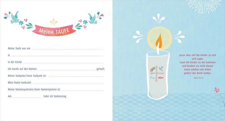 Actual product image My first communion souvenir album rainbow