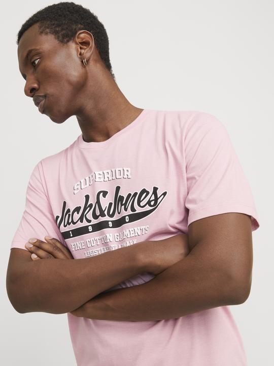 Produktbild Jack & Jones Jjelogo Tee Ss O-Neck 2 Col Ss25 Sn (XL)