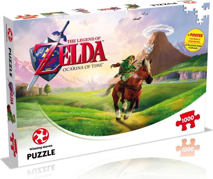 Actual product image Winning Moves Legend of Zelda: Ocarina of Time (1000 pieces) (1000 pieces)